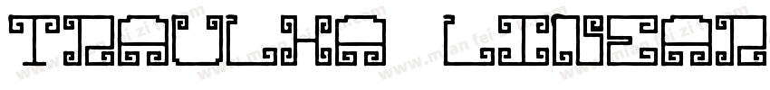Traulha Lineara字体转换